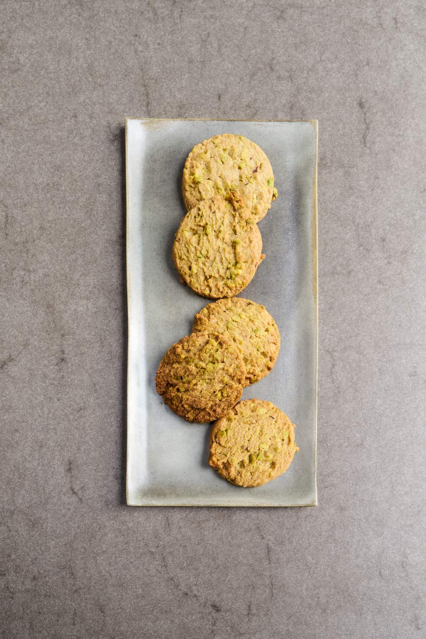 Sablés à la pistache