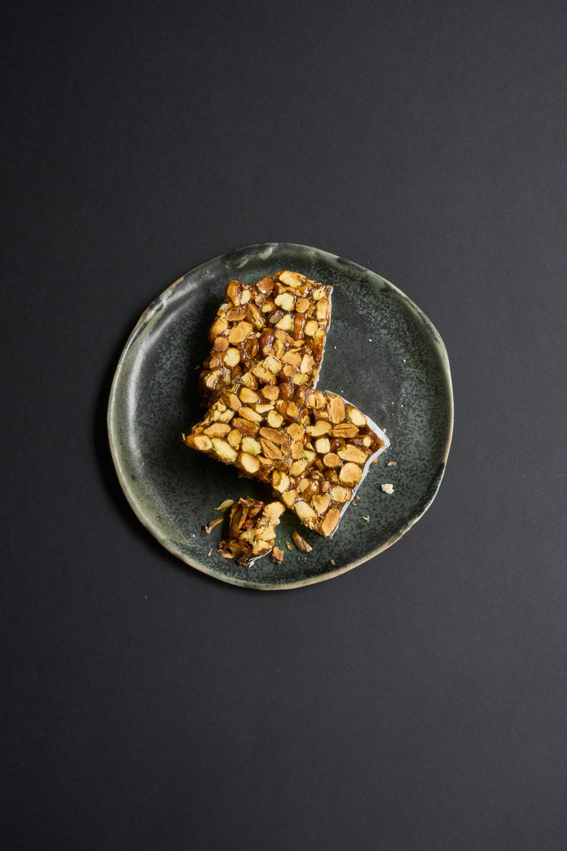 Nougat noir pistache