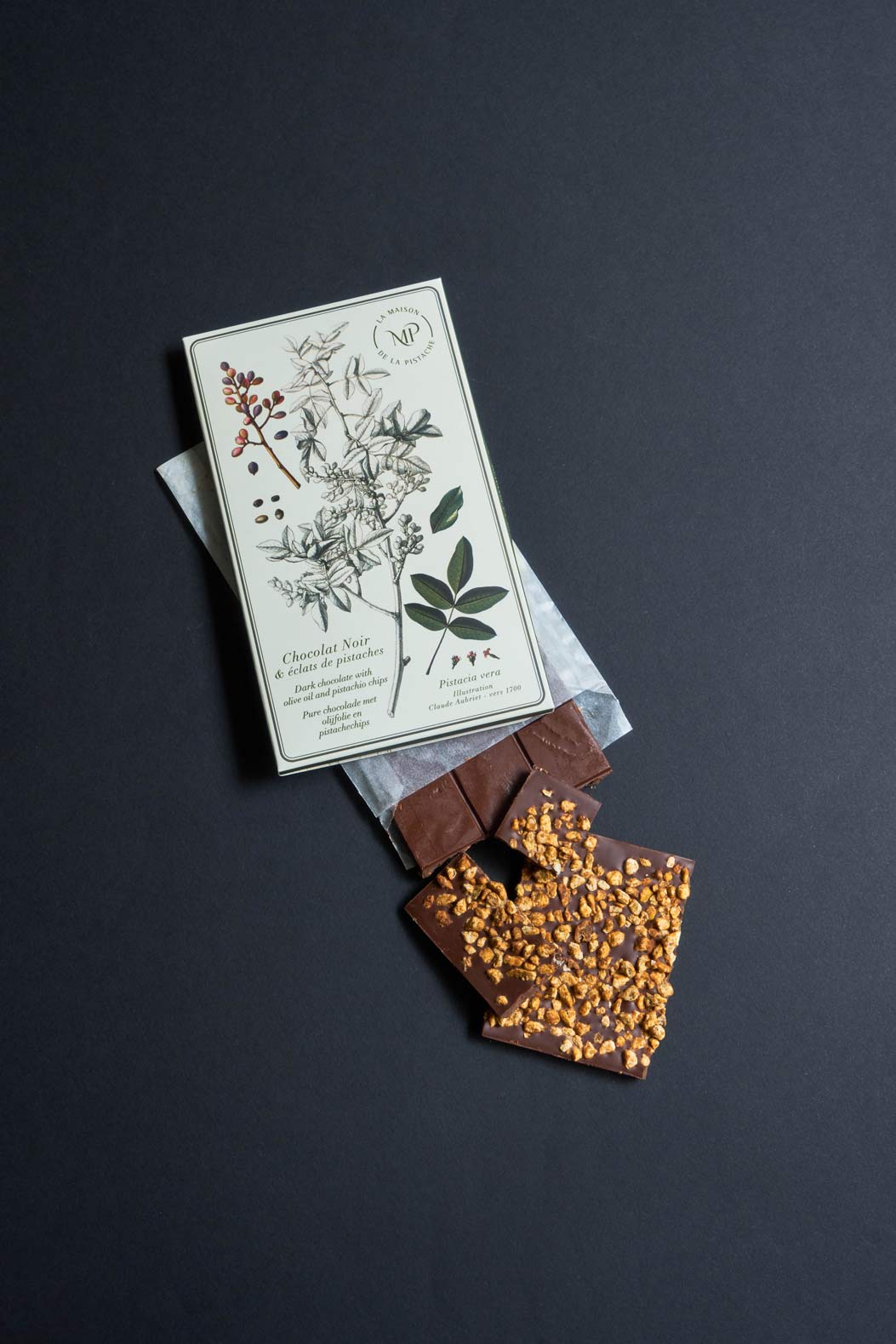 tablette chocolat pistache