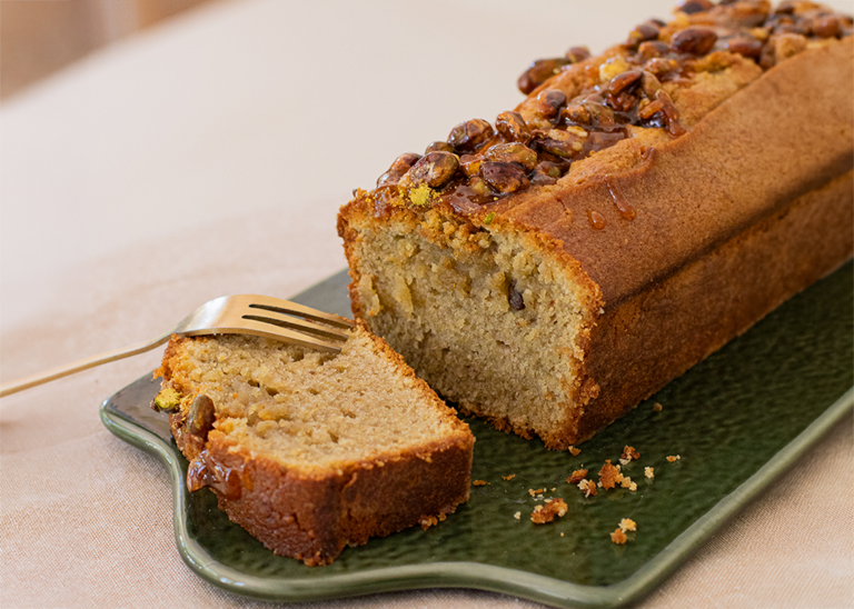 Recette cake pistache