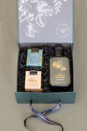 coffret la pistache en cuisine